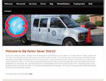 Tablet Screenshot of parkerwwcs.com